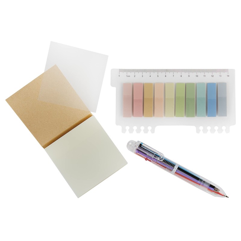 Loveria Transparent Sticky Notes Set, 150 x Transparent Sticky Notes