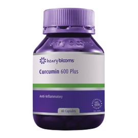 Henry Blooms Curcumin 600 Plus with BioP 60 Capsules