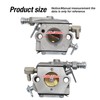 Anxingo 640347 640347A Carburetor Replacement for Tecumseh TM049XA 2-Cycle Vertical