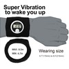 Coolfire - Vibrating Alarm Clock Sweatband, Silent Wake Yourself Up