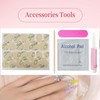 Short Press on Nails Handmade Nails 10Pcs Palace Style Green