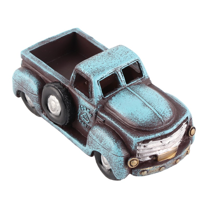 Car Succulent Plant Flower Pot for Living Room Fireplace Bookshelf