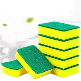 Kitchen Dishwashing Scrubber Sponge & Cleaning Cloth Set Scrubber Type B (GD13653) 100ea