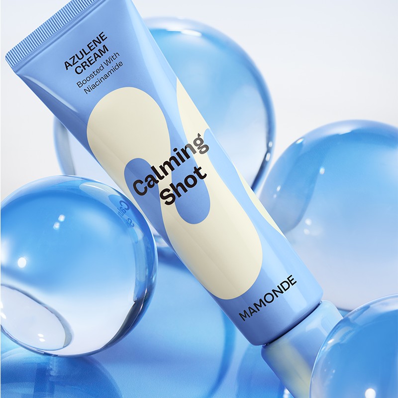 Mamonde [마몽드]카밍 샷 아줄렌 크림 [Mamonde] Calming Shot Azulene Cream
