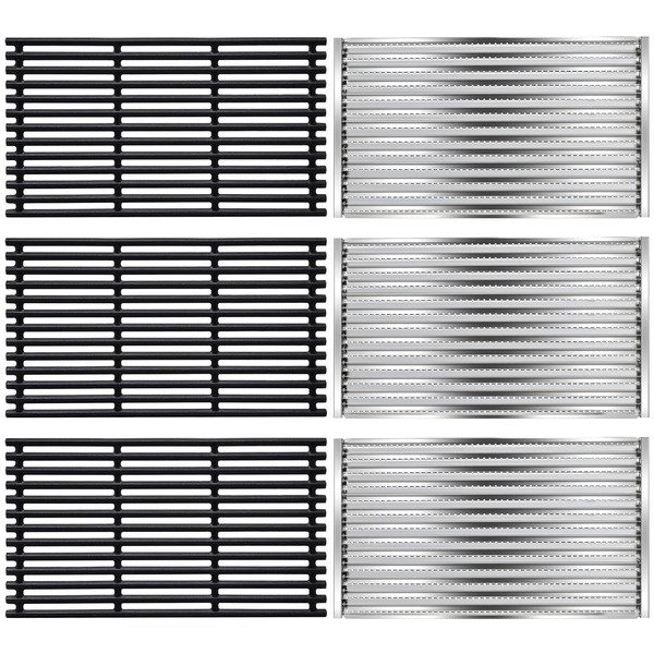 Hiorucet Emitter & Grill Grate Replacement for Charbroil Commercial TRU-Infrared