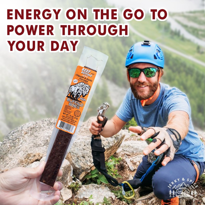 Buffalo Bob's Wild Game Meat Snacks (6 Pack), Beef Variety