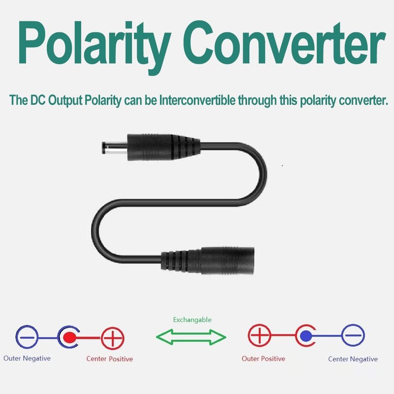 9V 1.5A 13.5W AC DC Power Supply Adapter 10ft Cord