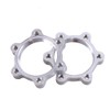 2Pcs Bike Freewheel Threaded Hub Disks 48MM Flange Adapters for