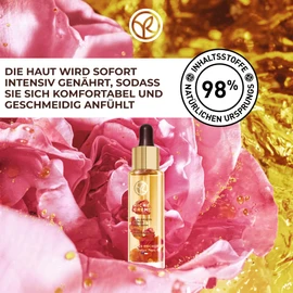 Yves Rocher RICHE CRÈME Face Oil with Rose Extract, Intensive Concentrate for Mature Skin, Nourishing Care for the Skin, Women's Face Oil for Cell Renewal