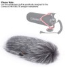 comica CVM-MF2 Outdoor Microphone Furry Windscreen Muff Professional Wind Cover
