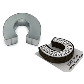 EUROTINS Novelty Shaped Professional Cake Baking PAN/TIN (Horse Shoe)