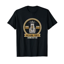 Vintage Vacuum Tube Guitar Amplifier Tube Amp T-Shirt
