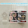 SDYAR 10 Pack Acrylic Floating Shelves for in-The-Box Funko Pop
