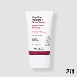 Bulletinash Partners Maclean's Sun Cream Moist Mixed Tea Peptide Volume Sun Cream 50ml x 2 / 맥클린 선크림 촉촉 혼합자차 펩타이드 볼륨 선크림 50ml 2개