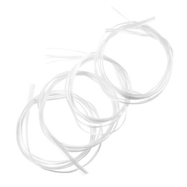 IWOWHERO 3 Rolls Soft Nail Extension Fiber Nail Shaper Guide No Form for Home Salon