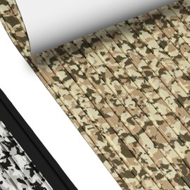 Hjdeck Boat Flooring Camo EVA Foam Boat Decking Self-Adhesive Backing 47.2"x16.1" Non-Slip Boat Flooring 5mm Soft Foam Decking for Boats Yacht Kayak Motorboat RV Swimming Pool Golf Cart Cooler Tops