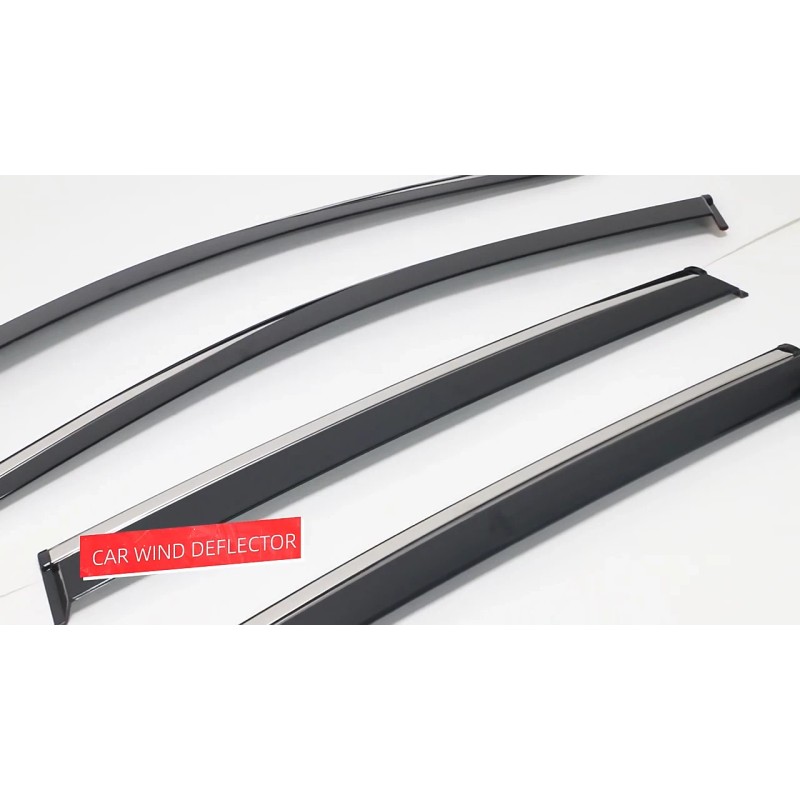 ZH Fits INFINITI QX60 2013-2020 PC + Steel Window Visor