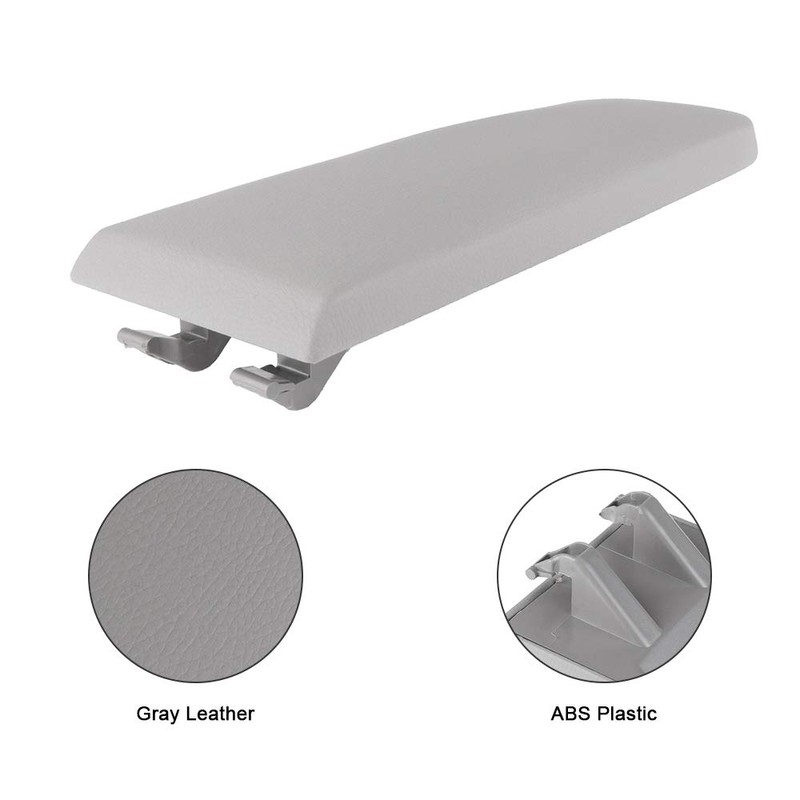 ROADFAR Center Console Lid Kit/Center Console Cover Grey Replaces Fit
