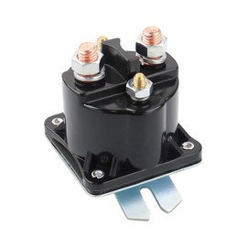 HNeekyr SAZ4201GJ Dump Trailer Solenoid 12V 4 Terminal 100 AMP KTI Solenoid Relay Compatible with Intermittent Duty Monarch Bucher Replaces 07522 391-2-C