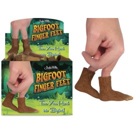 Archie McPhee Bigfoot Finger Feet- - Pack of 2