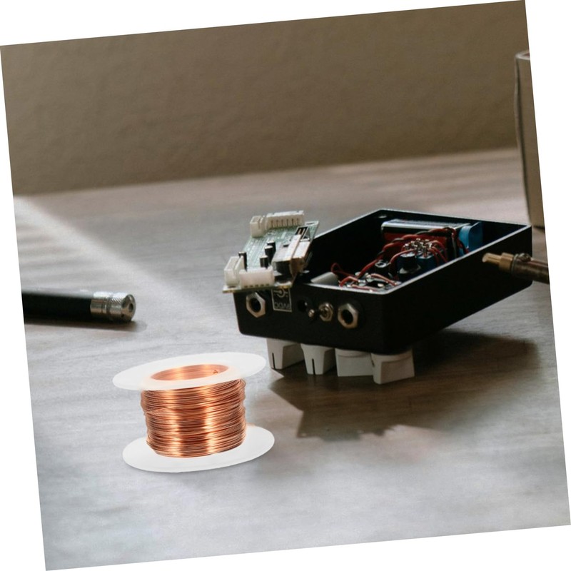 LALAFINA 1 Roll Soft Copper Wire Feet Pure for Jewelry