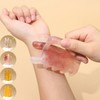 Gua Sha Handle Gua Sha Trapezius Calf Scalp Massage Acupressure [Individual OPP packaging] 03.Gold 3ea