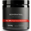 Tonic Resveratrol 600mg 98 Pure Trans 60 Capsules / 토니크 레스베라트롤 600mg 98 순수 트랜스 60캡슐