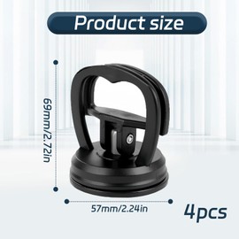 4pcs Life Dent Puller，Paintless Car Dent Puller，Dent Removal Kit，Car Dent Puller Kit，Car Suction Cup，Dent Puller Kit，Plunger for Car Dents, Small Dent Remover