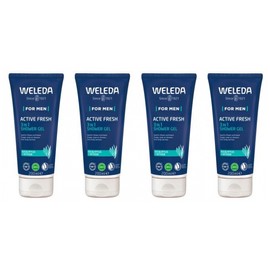 Weleda For Men Active Shower Gel 4 x 200ml