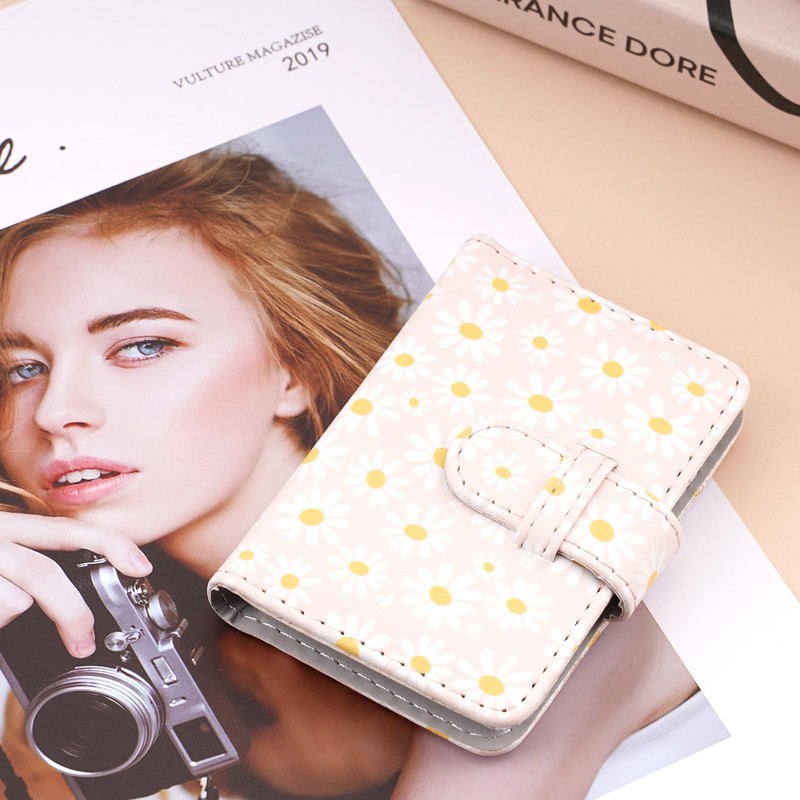 Small Mini Photo Album Compatible with Mini Film, 2x3 Photo,