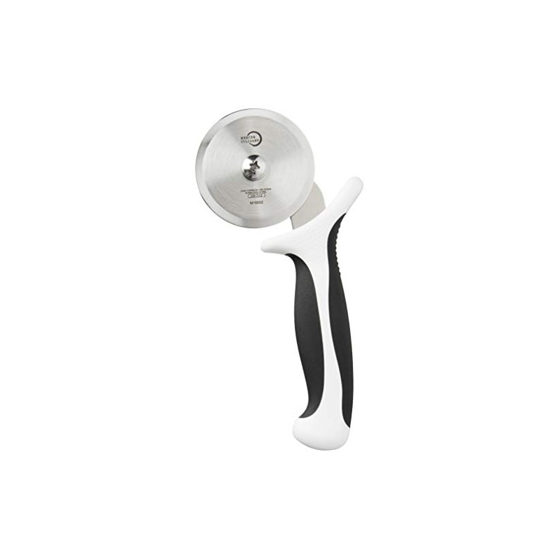 Mercer Culinary Millennia Pizza Cutter with White Handle, 2-3/4 Inch
