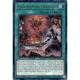 Pressured Planet Wraitsoth (PUR) - RA02-EN073 - Prismatic Ultimate Rare - 1st Edition