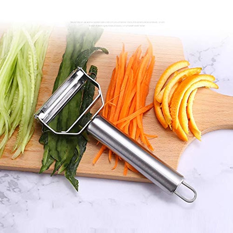 Zittop Stainless Double Sided Blade Multi-functional Peeler Vegetable Peeler Double