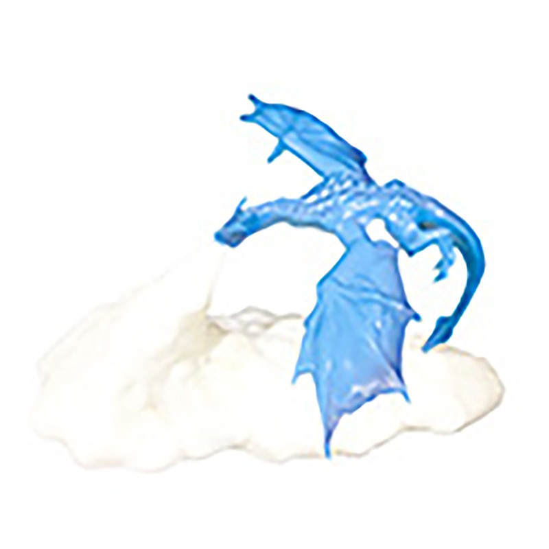 3D Printing Ice Dragon Fire Lamp Warm Night Light USB