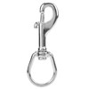 L100MM SpringSnap Clip Diving Hook Double Ended Stainless Steel Spring