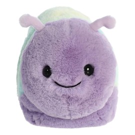 Aurora® Adorable Spudsters™ Emily Snail™ Stuffed Animal - Comforting Cuddles - Playful Companions - Purple 10 Inches
