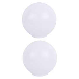 Cabilock Fixture Replacement Globes& Shades 2pcs Acrylic Outdoor Lampshades Round Ball Shape Lamp Covers Globe Light