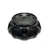 Granite Alloy Satin Black/Gloss Black Logo Wheel Center Cap A89
