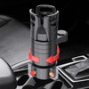 4 in 1 Car Cup Holder Expander 360° Rotating Space