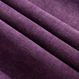 MIULEE Plum Purple Couch Pillow Covers 18x18 Inch, Set of 2 Soft Chenille Decorative Square Throw Pillow Covers Farmhouse for Sofa Living Room Bed