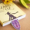 DIY Diamond Feather Bookmark Lightweight Delicate Bend Resistant Beaded Page