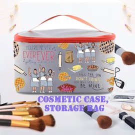 JYTAPP Waitress Tote Bag Waitress Musical Characters Tote Bag Waitress Merch Musical Theater Fans Gift (cosmetic organizer bag)