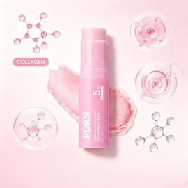 PDRN - Bálsamo hidratante de colágeno rosa con múltiples volúmenes, bálsamo hidratante K-Beauty con volufilina y NAD+ para cara, cuello y debajo de lo