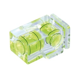 Blitzschuh-Wasserwaage, 2 Achsen Kamera-Wasserwage