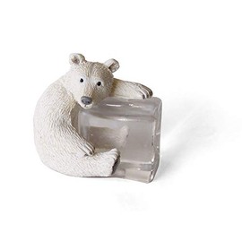 Keystone Ice Animal, Polar Bear A, W 1.4 x D 1.3 x H 1.4 inches (4 x 3.2 x 3.6 cm) DE047861