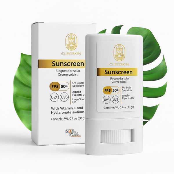 CLEOSKIN Bloqueador Solar en Barra FPS 50+ | Protección UVA/UVB