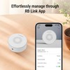 Roombanker Wireless Indoor Siren with Loud Sound & Flashing Strobe