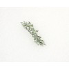 Faship Gorgeous Peridot Green Rhinestone Crystal Small Floral Hair Barrette