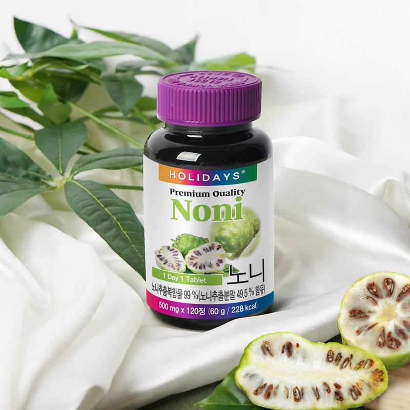 Holidays Noni 120 tablets, 3 bottles (12 months supply) /