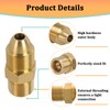 G5/8 Male to CGA580 Male Argon Adapters & Nitrogen Adapters,